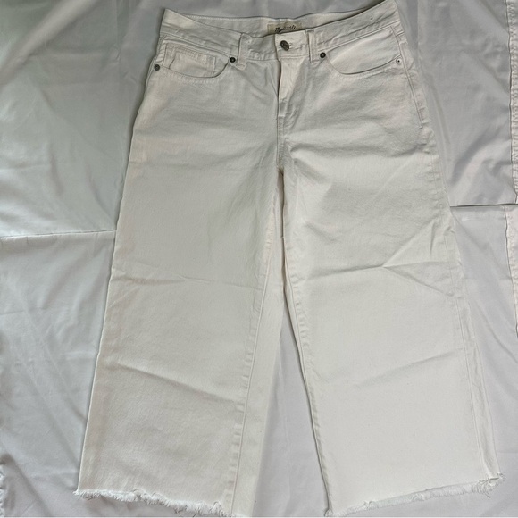 Madewell Low-Rise Wideleg Crop with Raw Hem Size 26 - Picture 12 of 12